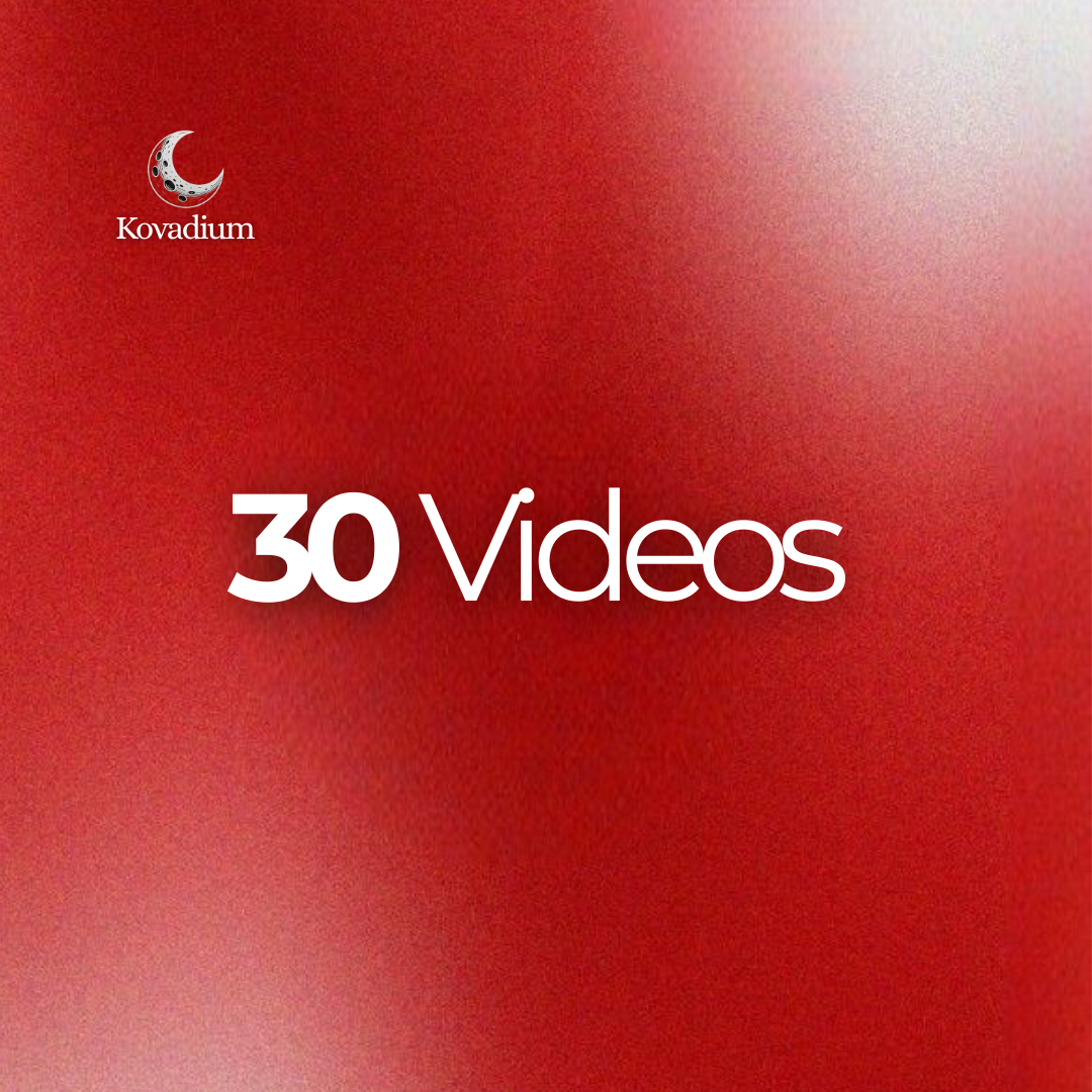 Paquete de Video Mensual / 30 Videos Personalizados